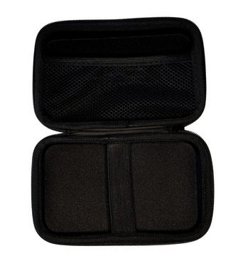 Provance Rasierer-Etui Schutztasche Rasiergeräte 180x100x60 mm Schwarz (L)