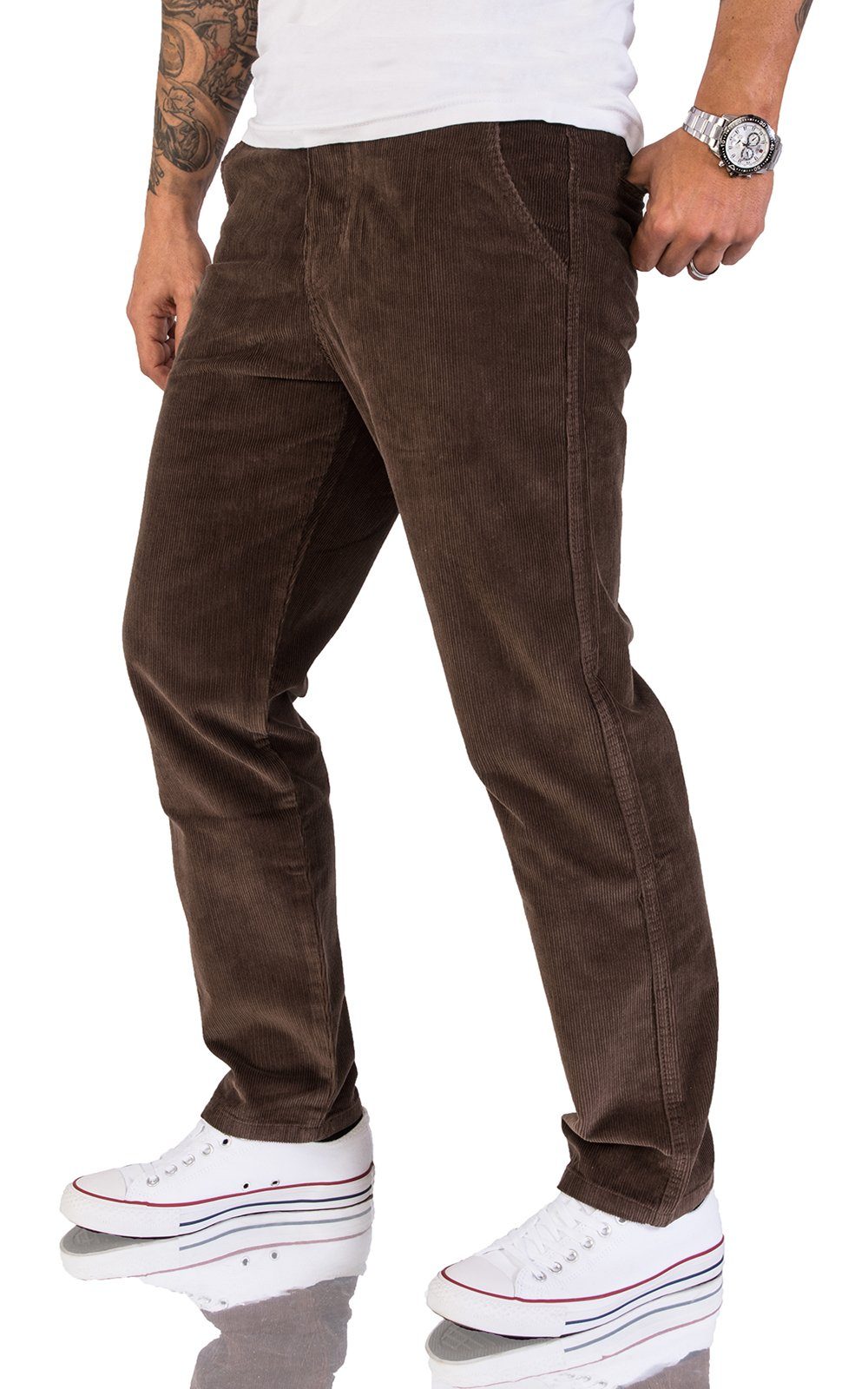 Rock Creek Cordhose Herren Regular Fit Cordhose RC-2156