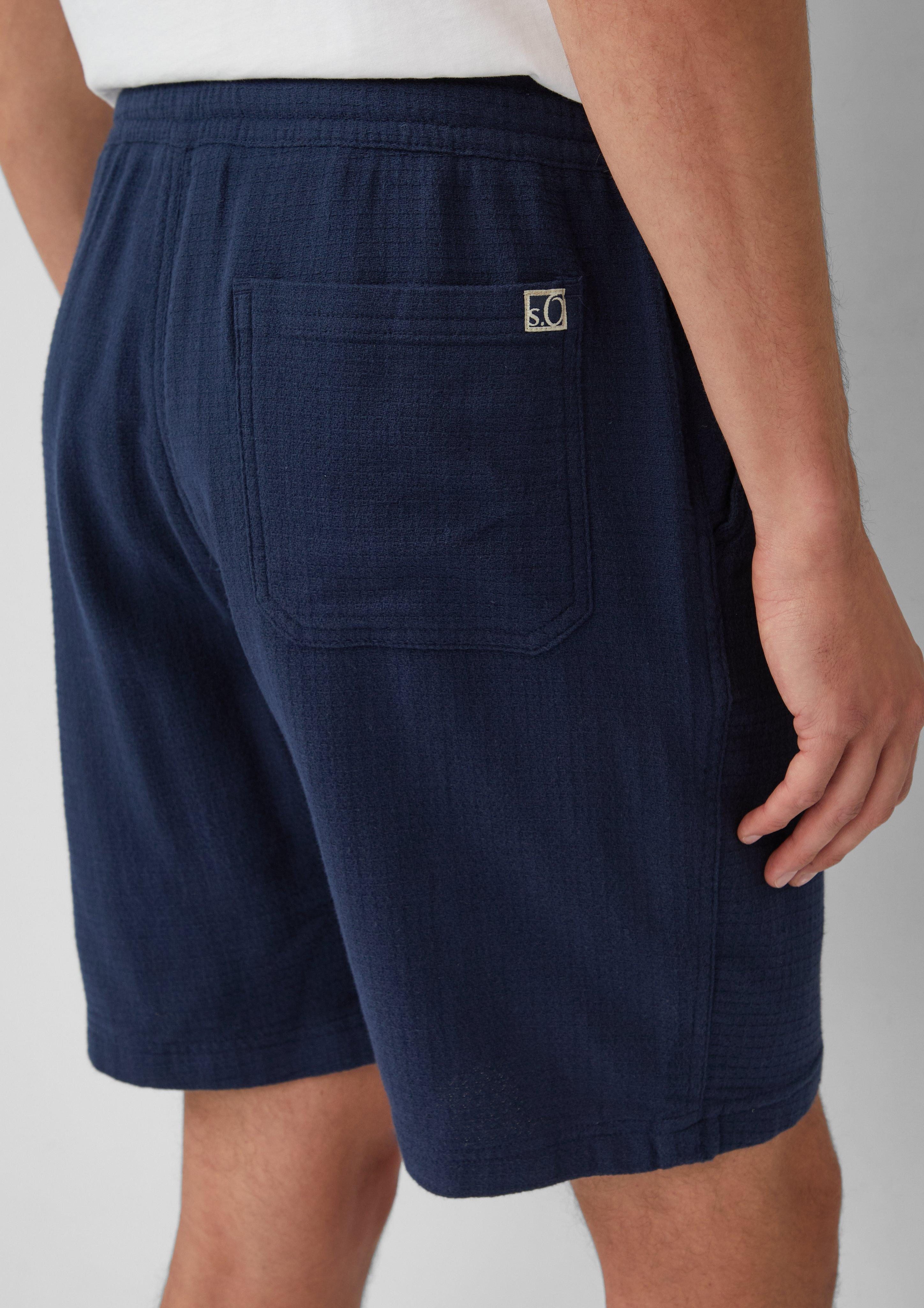 s.Oliver Bermudas Detroit: Strukturierte Baumwoll-Shorts im günstig online kaufen