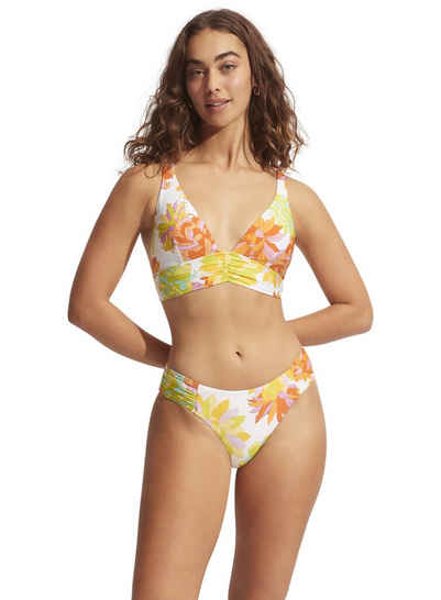 Seafolly Balconette-Bikini-Top »Seafolly W Palm Springs Longline Tri Damen«