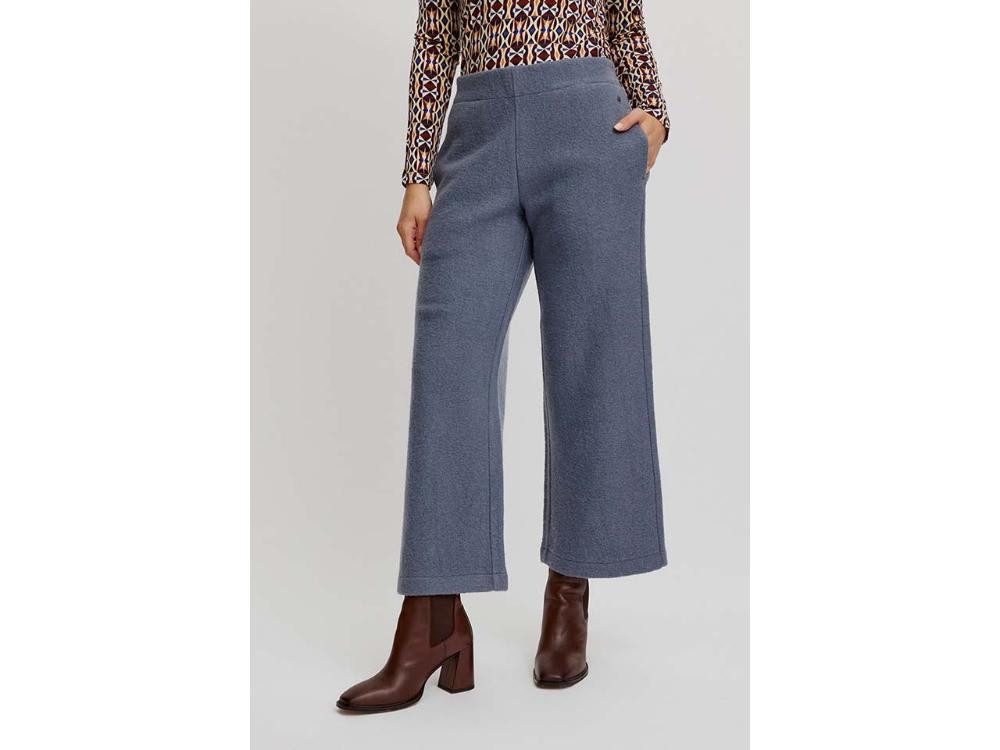 Stoffhose tranquillo Damen-Hose aus reinem Wollfleece