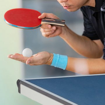 relaxdays Mini-Tischtennisplatte Tischtennisplatte Indoor mit Zubehör