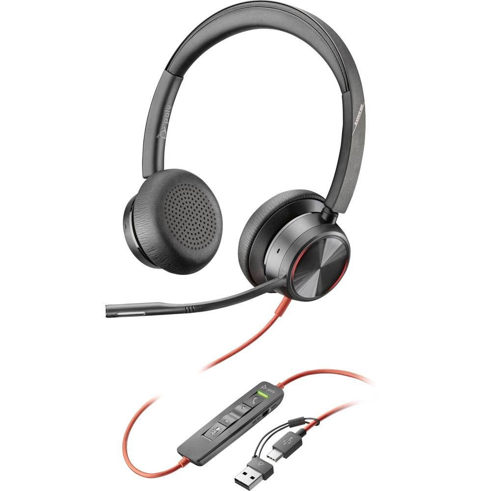 Poly Headset Blackwire C8225 Stereo USB-C/A Kopfhörer