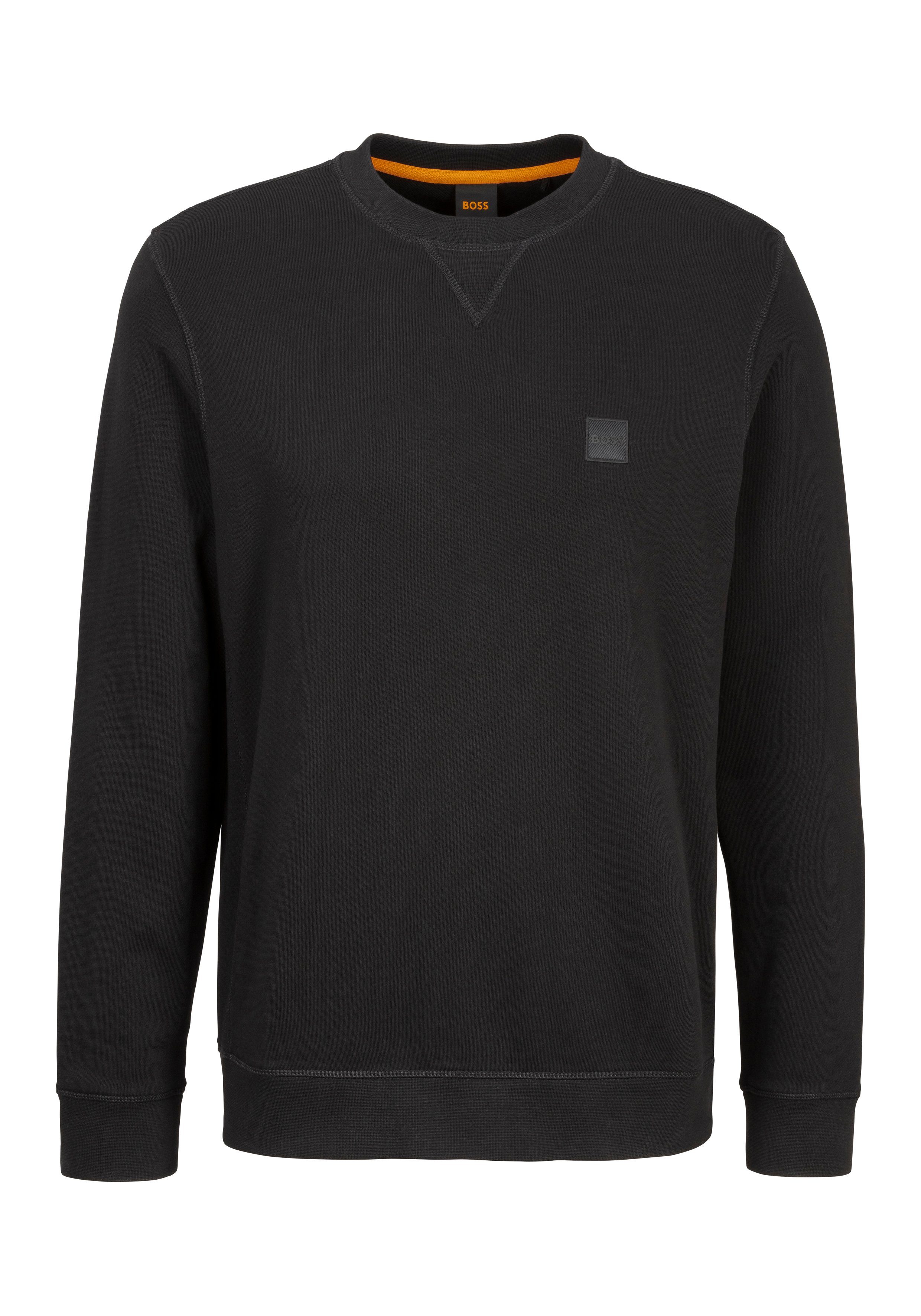 BOSS ORANGE Sweatshirt Westart mit BOSS Logopatch