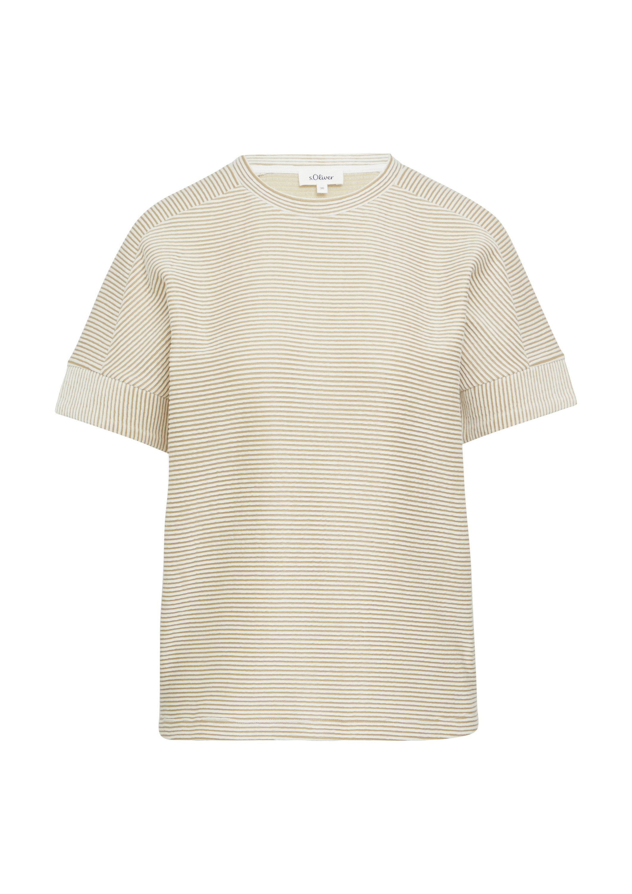 s.Oliver Kurzarmshirt T-Shirt (1-tlg) günstig online kaufen