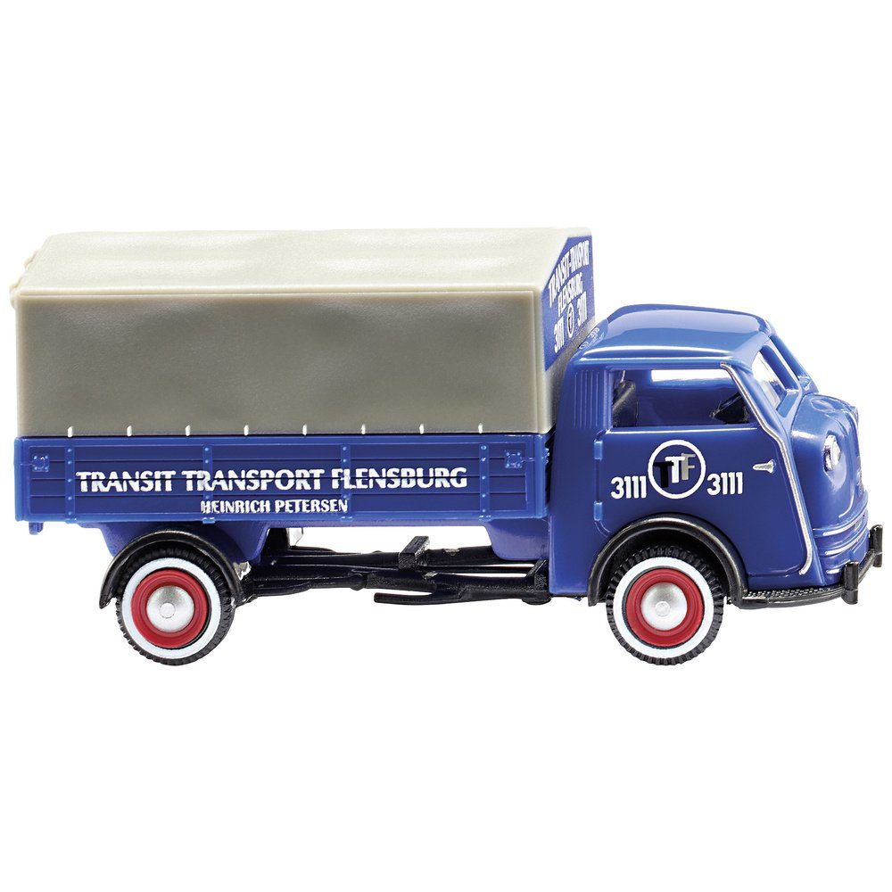 Modelleisenbahn-Straße Wiking 033509 H0 LKW Modell Tempo Matador Hochpritsche Transit Transpo