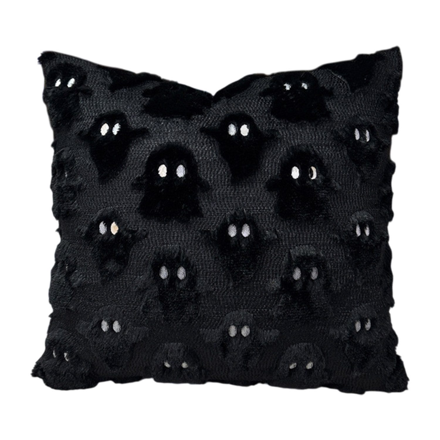 Refttenw Подушкиbezug Geister kissenbezüge,Halloween Подушкиbezug,deko wohnzimmer,45*45cm