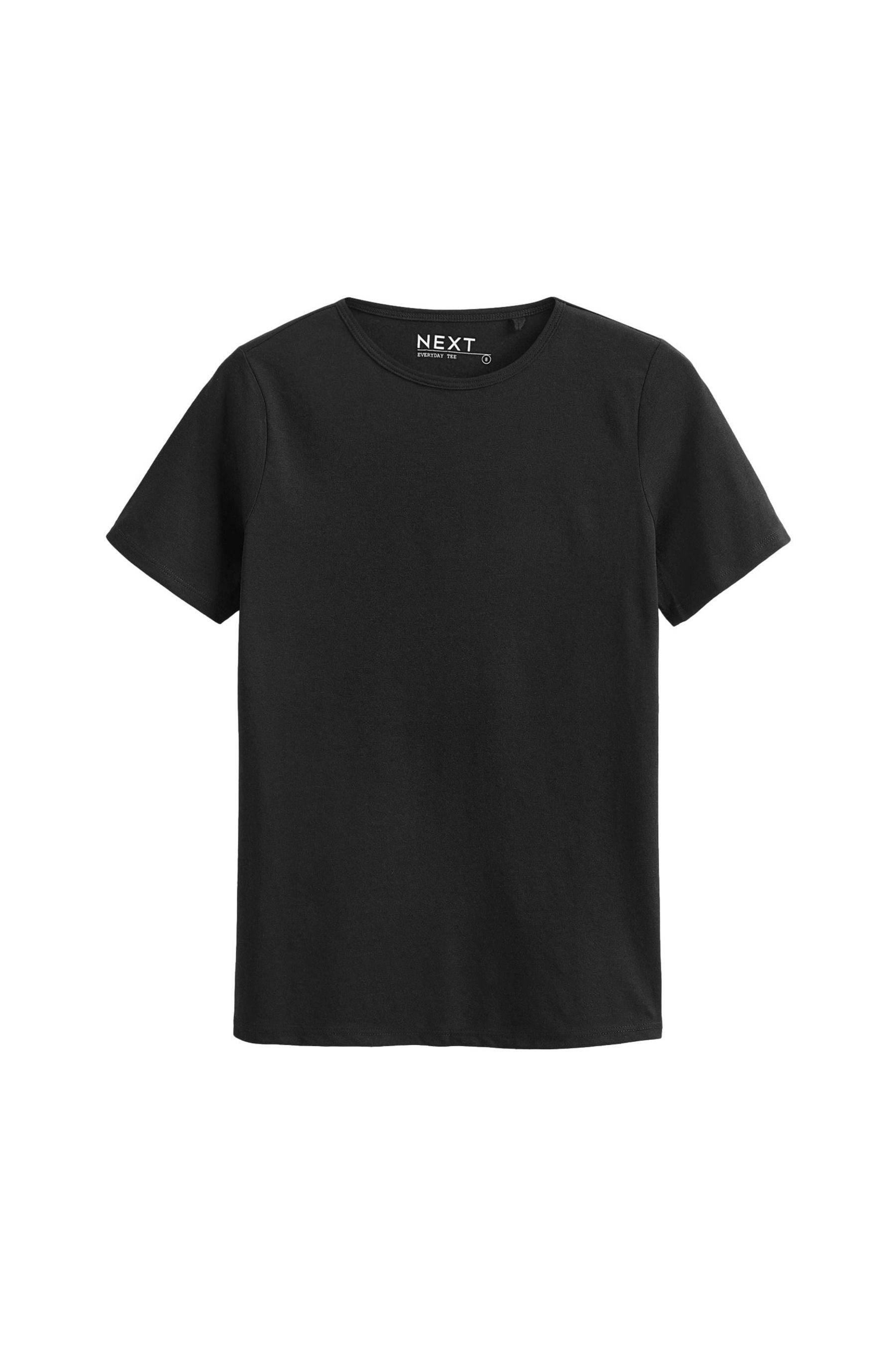 Next T-Shirt Everyday Kurzarm-T-Shirt mit Rundhalsausschnitt günstig online kaufen