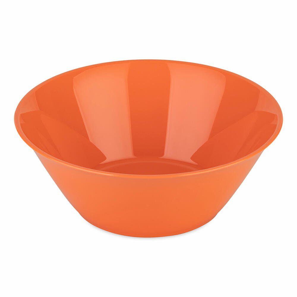 KOZIOL Schale Nora Bowl M, Strong Coral, 700 ml, Thermoplastischer Kunststoff