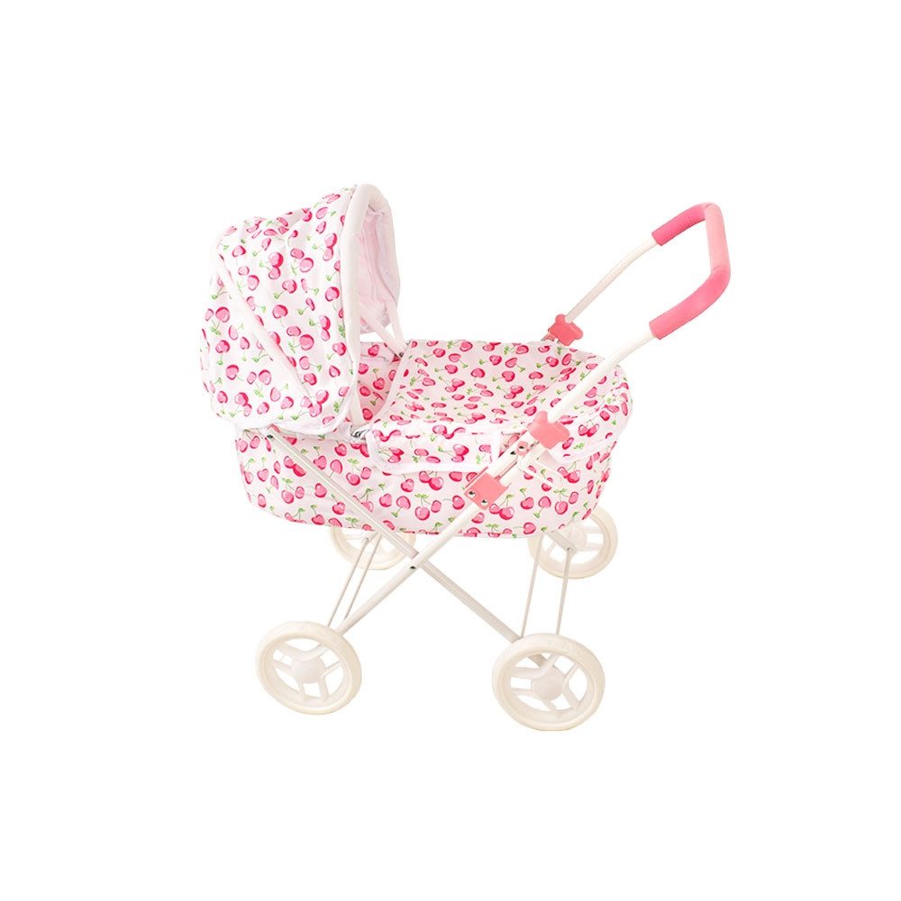 Babytrold Puppenwagen TRILLE Classic Puppenwagen Sandfarben nostalgisch 77 cm, Leichtläufige Räder, für ein ruhiges Fahrgefühl