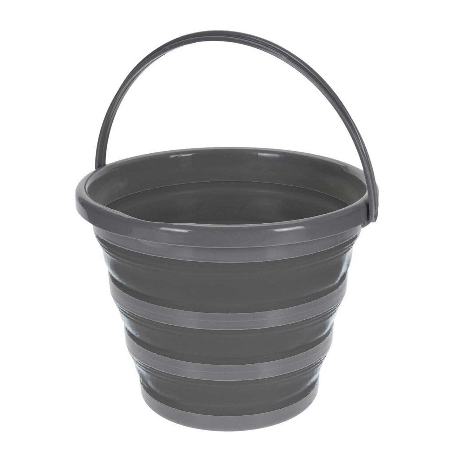HAC24 Falteimer Wassereimer Campingeimer Putzeimer Silikoneimer, (1-tlg), Silikon 5 Liter Faltbar