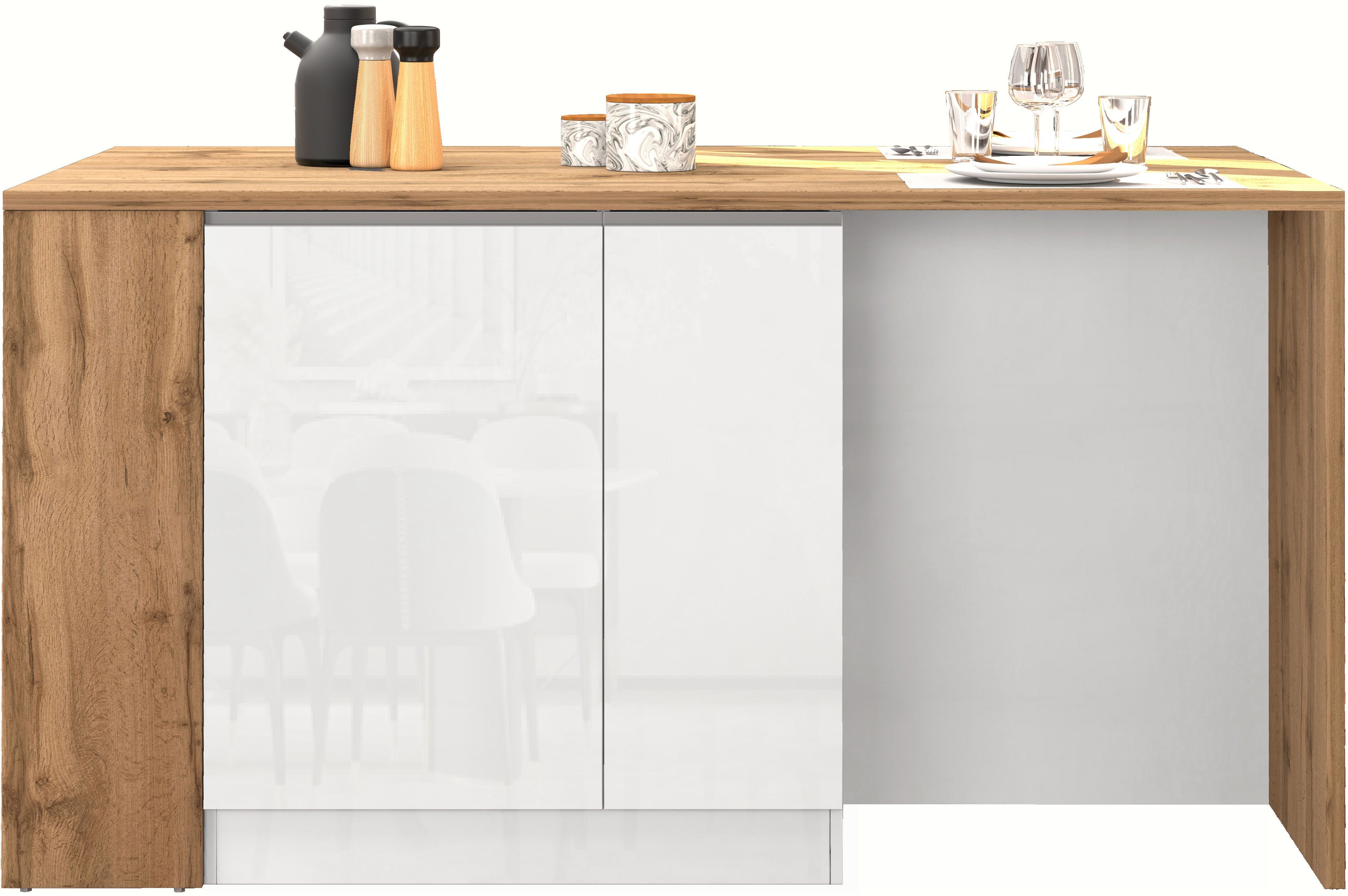 KOCHSTATION Kücheninsel KS-Sole, Kochinsel, Küchenarbeitsblock, Arbeitsinse günstig online kaufen