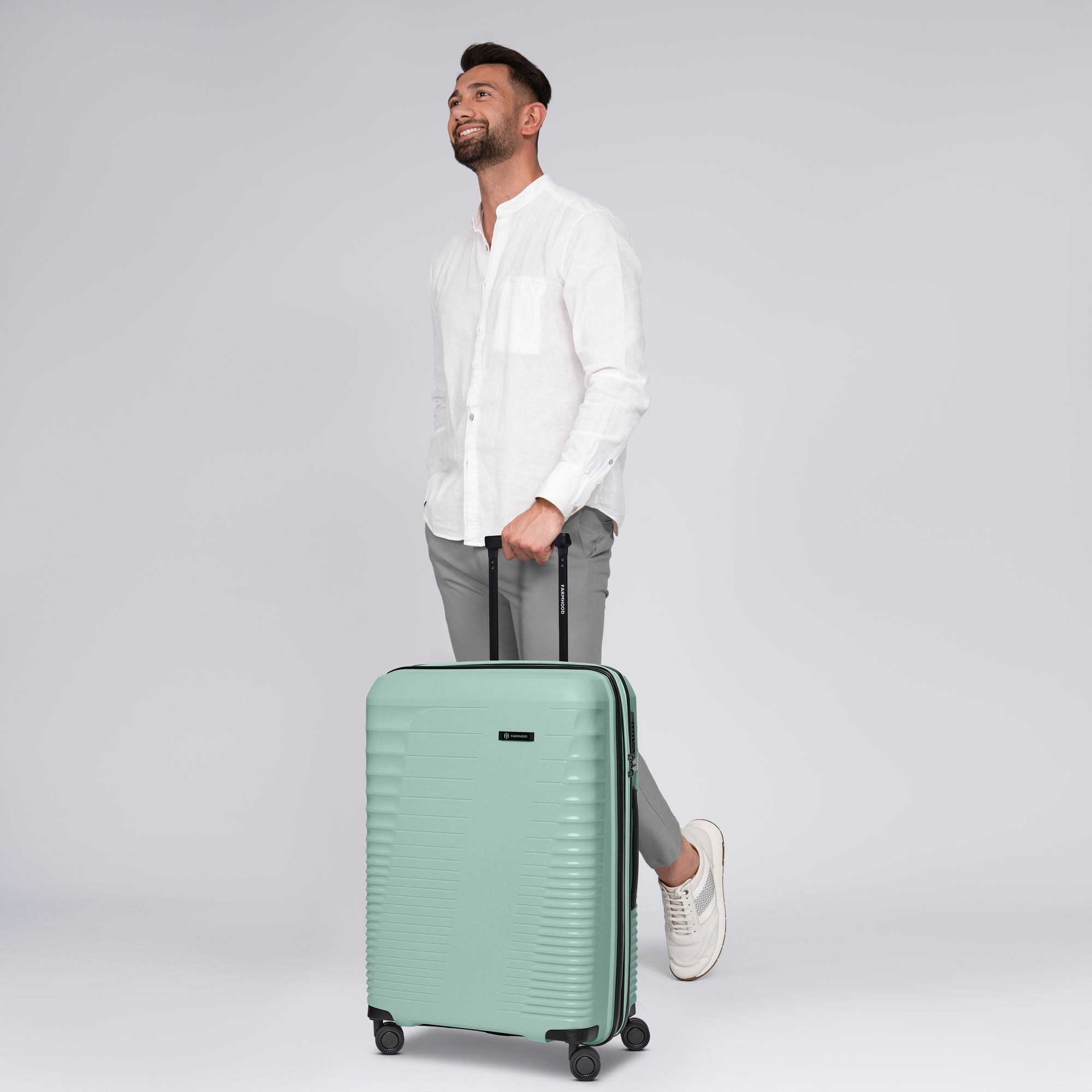 Farmhood Hartschalen-Trolley Eco Edition, 4 Rollen, Polypropylen günstig online kaufen