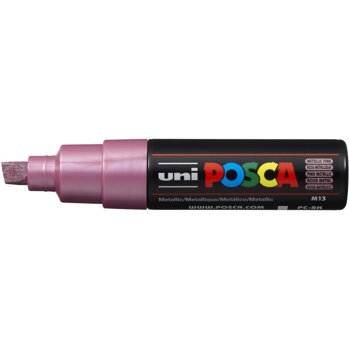 uni-ball Lackmarker uni-ball Posca PC-8K Marker - rosa metallic