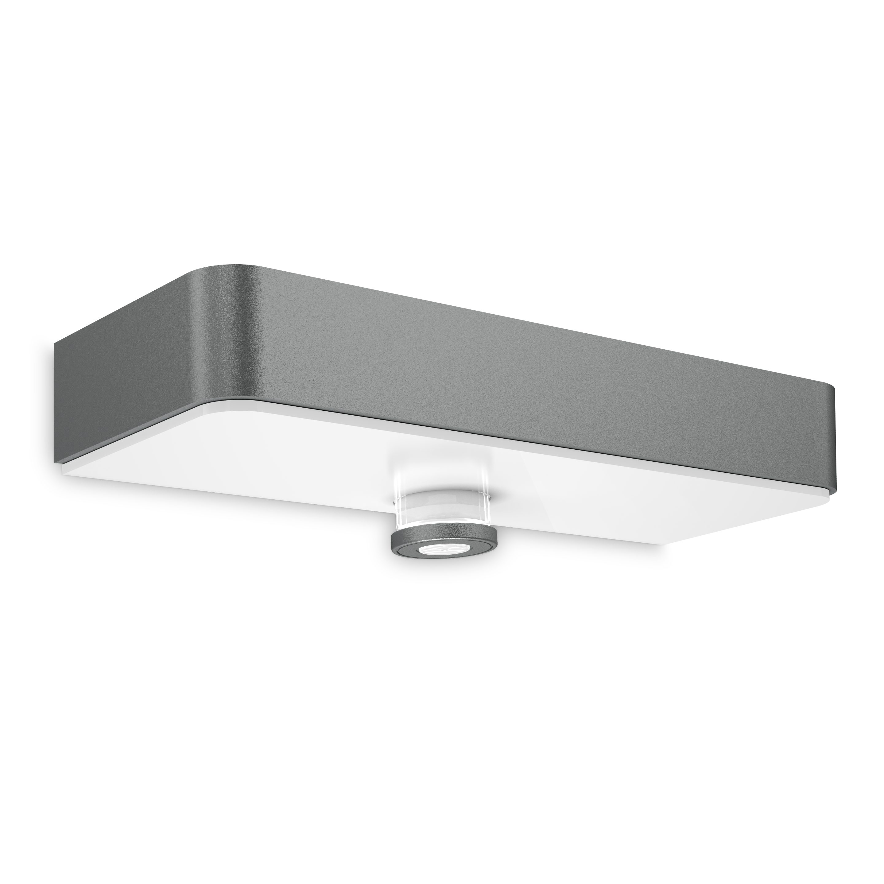 steinel LED Solarleuchte XSolar SOL-O S, mit Bewegungsmelder, LED fest integriert, warmweiß, 360° Bewegungsmelder, Softlichtstart, Nachtlicht