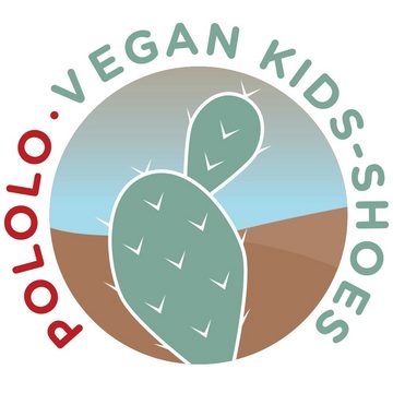 POLOLO Kinderschuhe aus Kaktus-Leder-Imitat, Vegane Kinder Sneaker Vegane Kinderschuhe