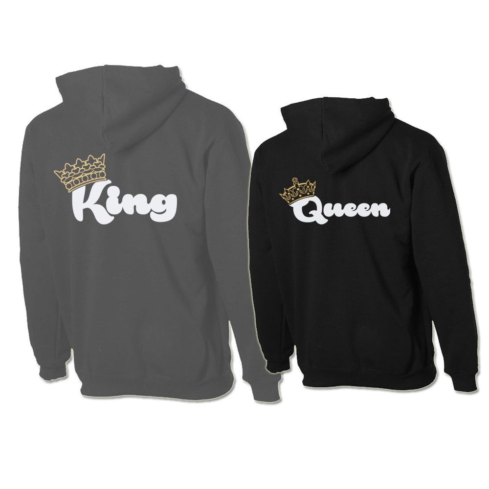G-graphics Hoodie King & Queen (Partner- günstig online kaufen