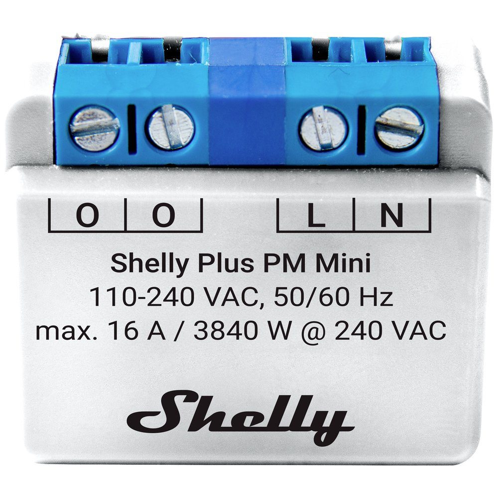 Shelly Shelly Plus PM Mini Messmodul Wi-Fi, Bluetooth Smart-Home-Zubehör