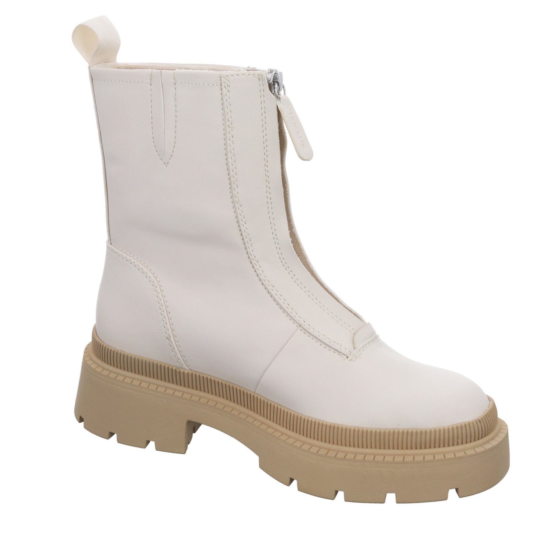 Schuhe Freizeit Boots IVORY/BEIGE Stiefel Stiefel Damen Synthetik Tamaris Elegant (21203664)