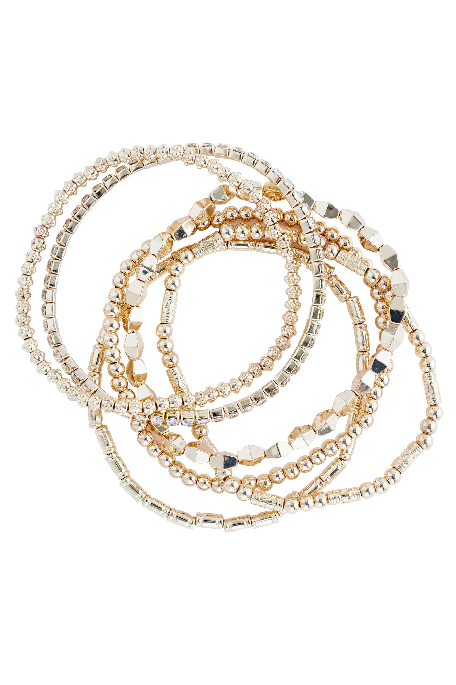 Next Armketten Set Elastische Glitzerarmbänder im Multipack (1-tlg) günstig online kaufen