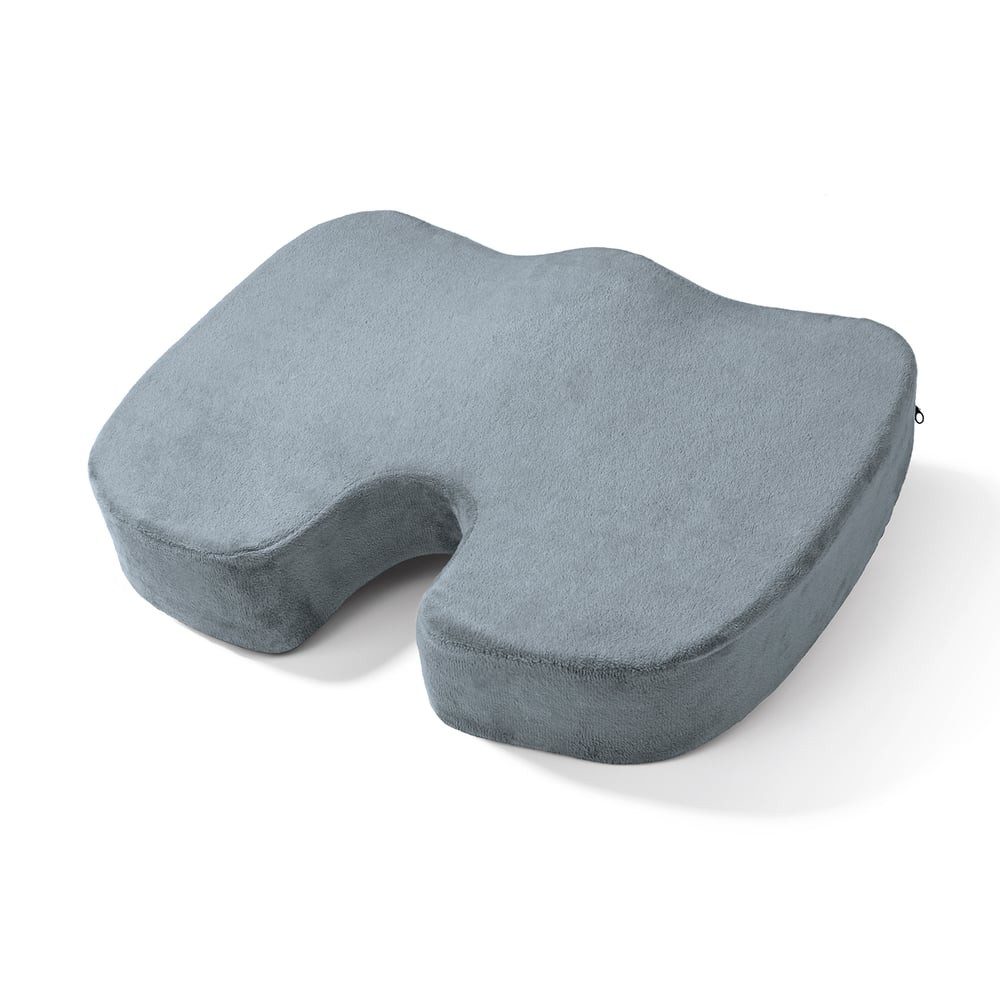 VITALmaxx Sitzkissen ergonomisches Gelkissen inkl. Fleecebezug, Sitzkomfort Kühl-Effekt Komfort Sitzen Büro soft ideal für unterwegs