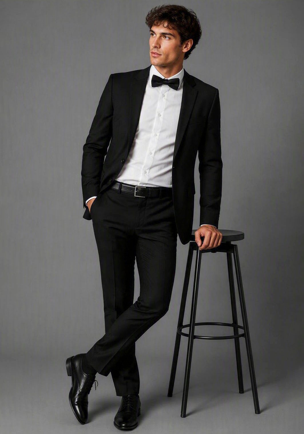 Man's World Fliege komfortable Weitenregulierung in elegant modischer Slim-Form – Bild 3 von 5