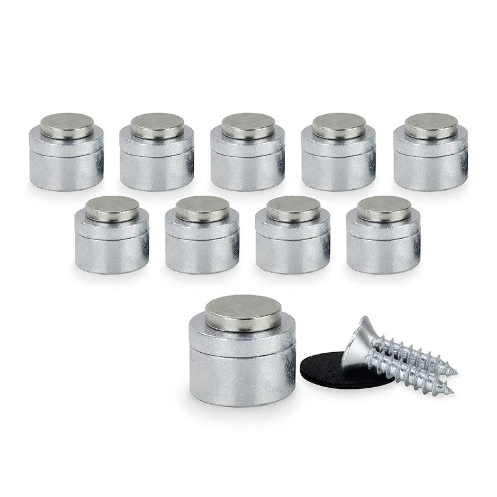 Sintron Magnet Sintron Magnet (x H) 12.7 mm x 6.35 mm Edelstahl 10 St. 207901