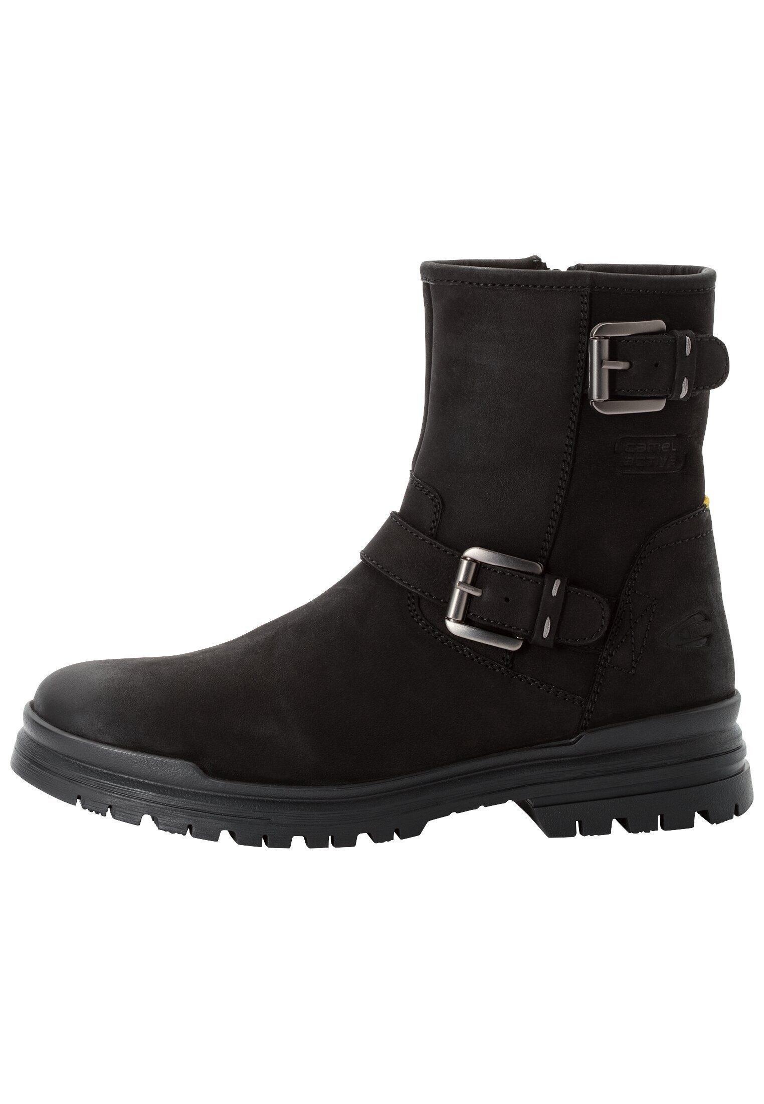 Leder Boot Schnürstiefelette