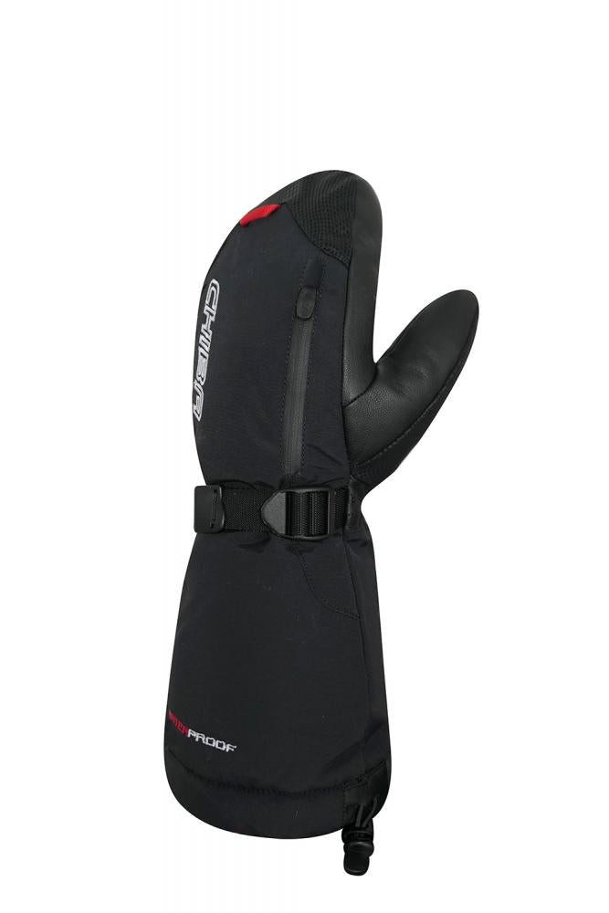 Fahrradhandschuhe CHIBA Thermo Mitten - wasserdichte Winter-Fahrradhandschuhe schwarz, G