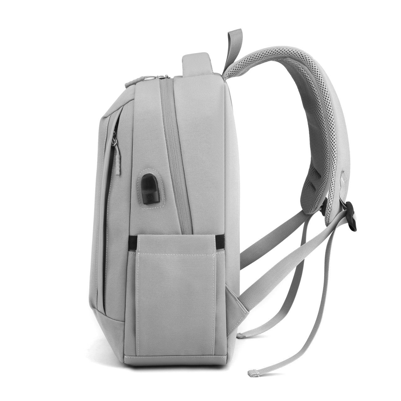 Rebel Rucksack Tagesrucksack Scandi Grey, Ultraleicht, Handliche Größe, Schlichtes Design, Wasserabweisend