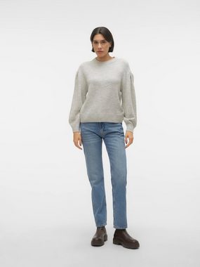 Vero Moda Strickpullover RILEY (1-tlg) Drapiert/gerafft