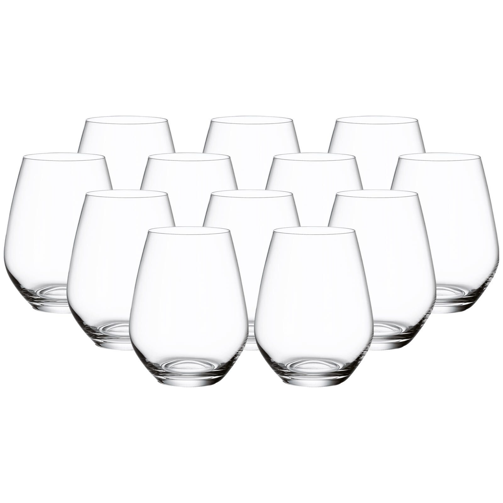 Glas Ovid Wassergläser 420 ml 12er Set