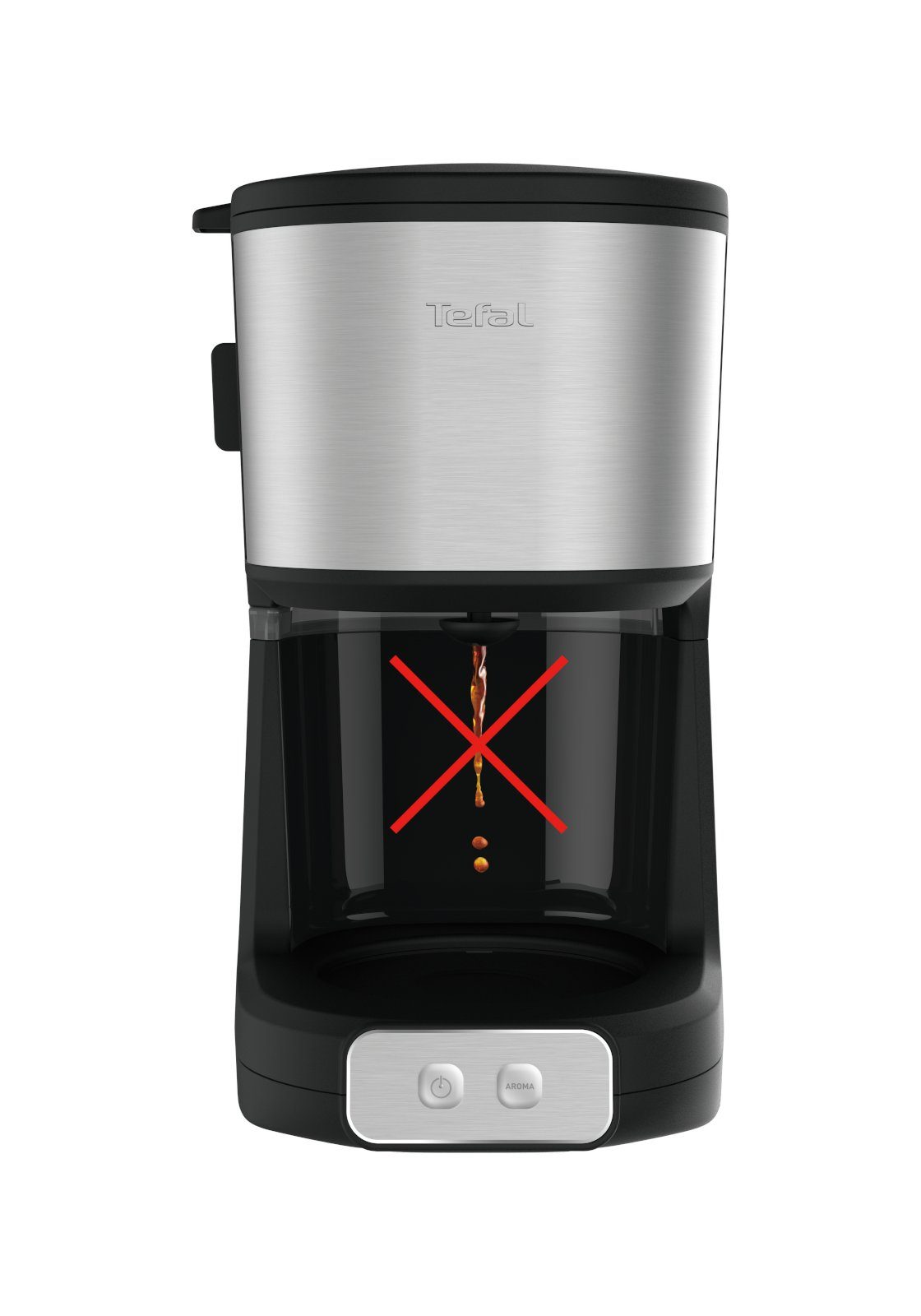 Kaffeekanne Tefal Element, Filterkaffeemaschine 1.25l
