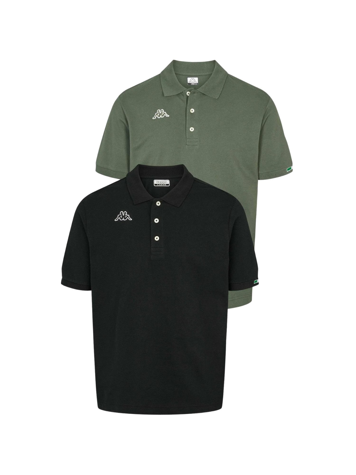 Kappa Kurzarmhemd Kappa Polo shirt KMLogo Maltaxita 2-Pack