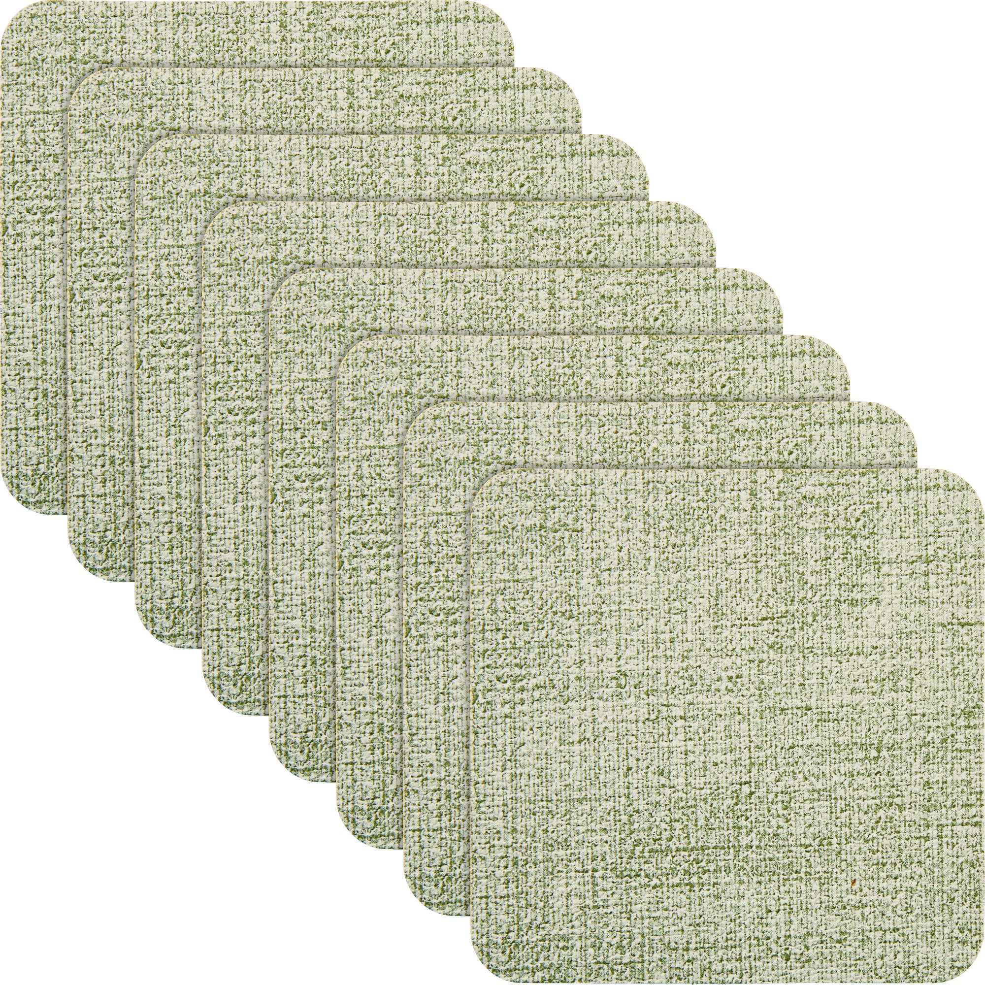 Erwin Müller Glasuntersetzer Untersetzer "Elvas" 8er-Pack, Uni