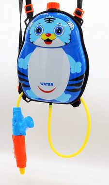 JOKA international Wasserpistole Wasserpistole mit Rucksack-Tank "Tiger"