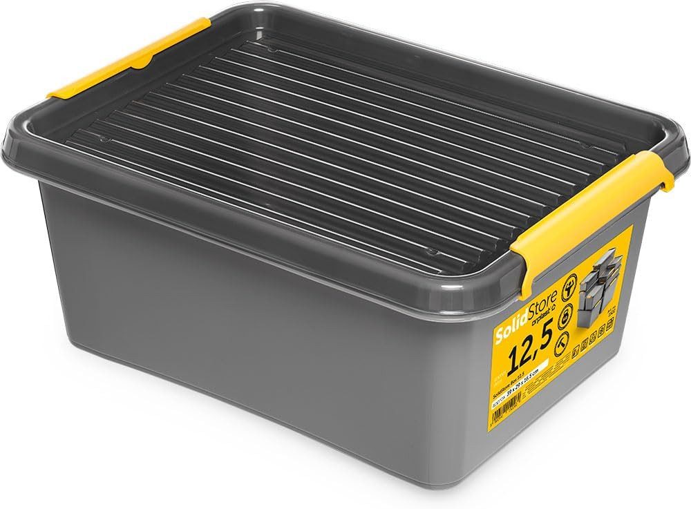KONZEPT Aufbewahrungsbox mit Deckel, Stapelbox aus günstig online kaufen