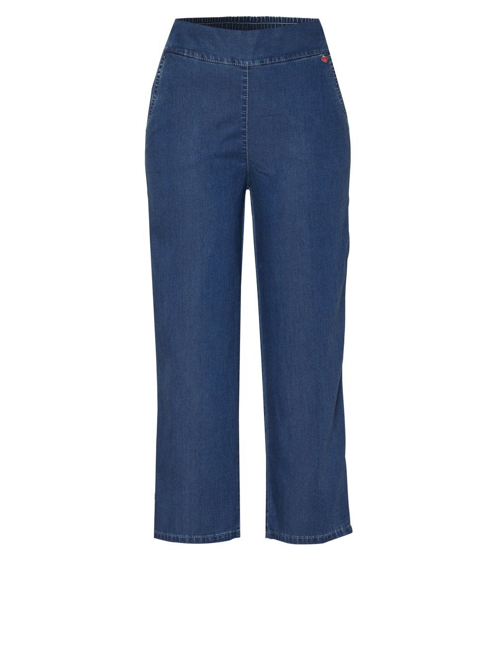 Relaxed by TONI Skinny-fit-Jeans Scarlet Wide Leg 3/4