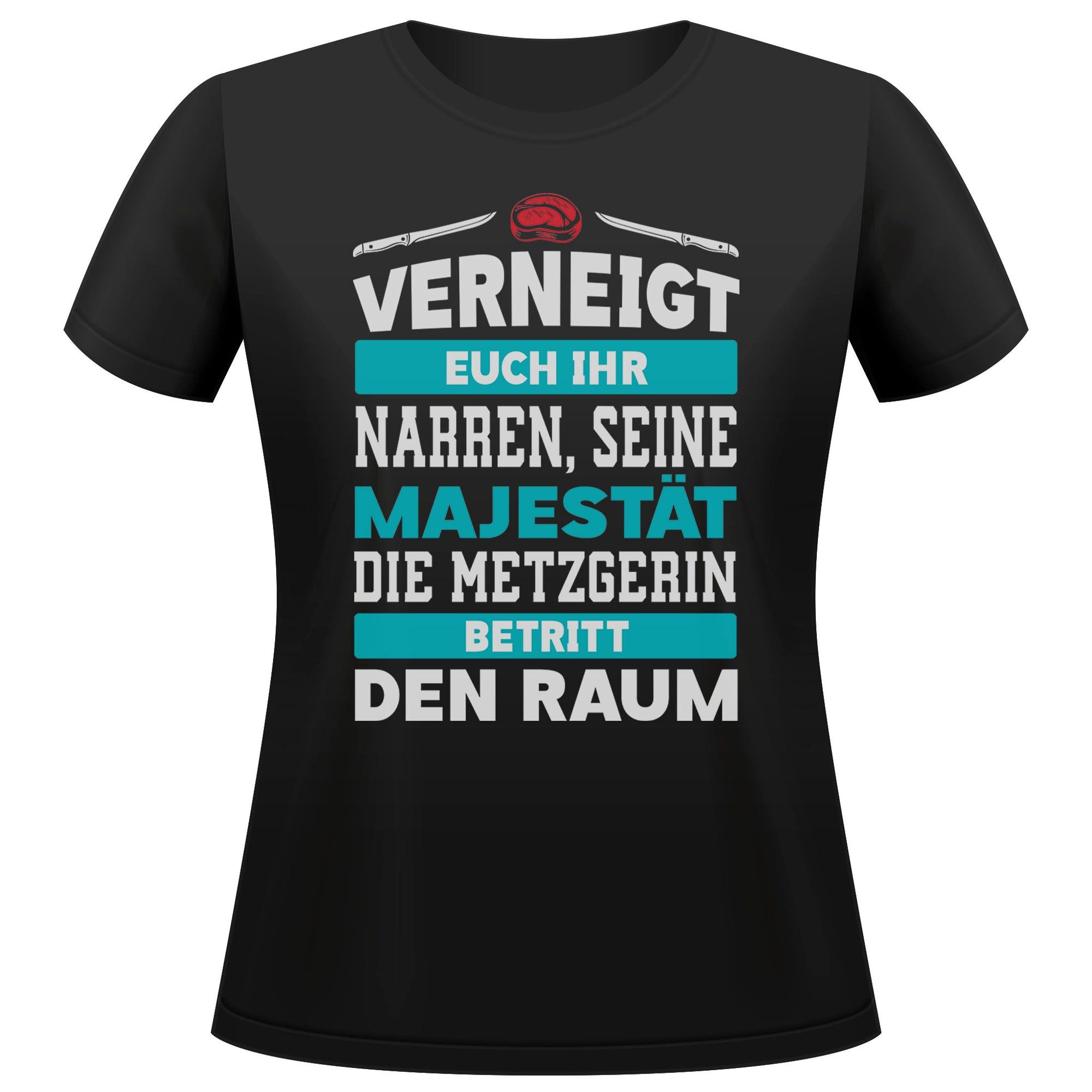 T-Shirt Metzgerin Geschenk Frauen Spruch Beruf Ausbildung Abschluss