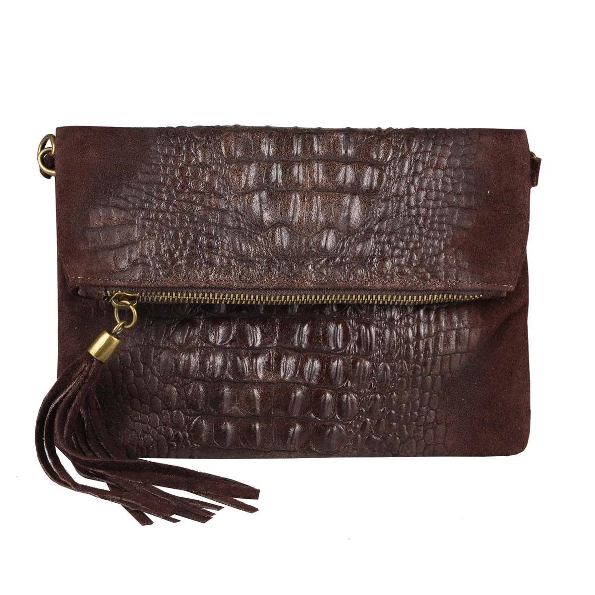 ITALYSHOP24 Schultertasche Made in Italy Damen günstig online kaufen