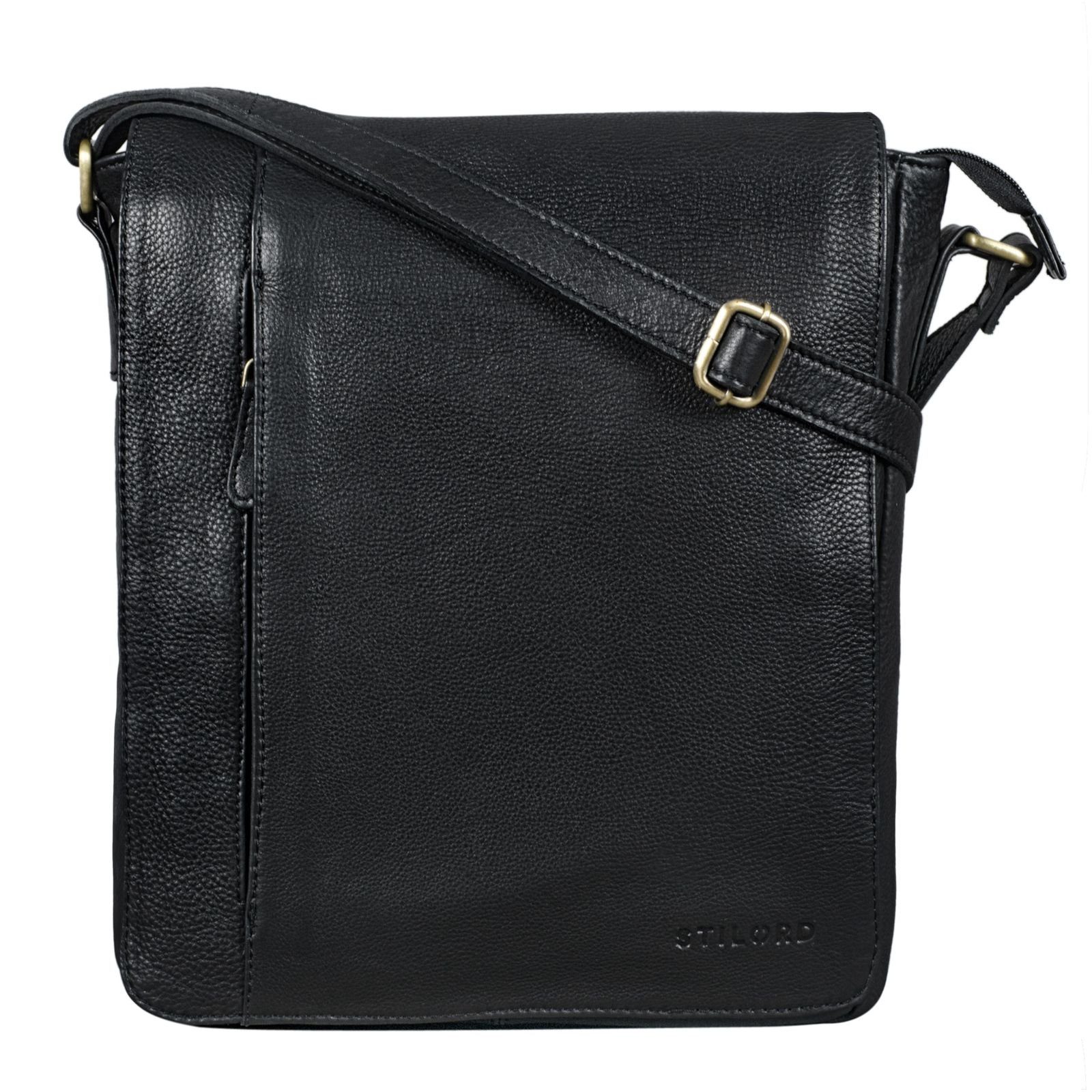 STILORD Schultertasche "Paul" Umhängetasche Herren Leder Hochformat günstig online kaufen