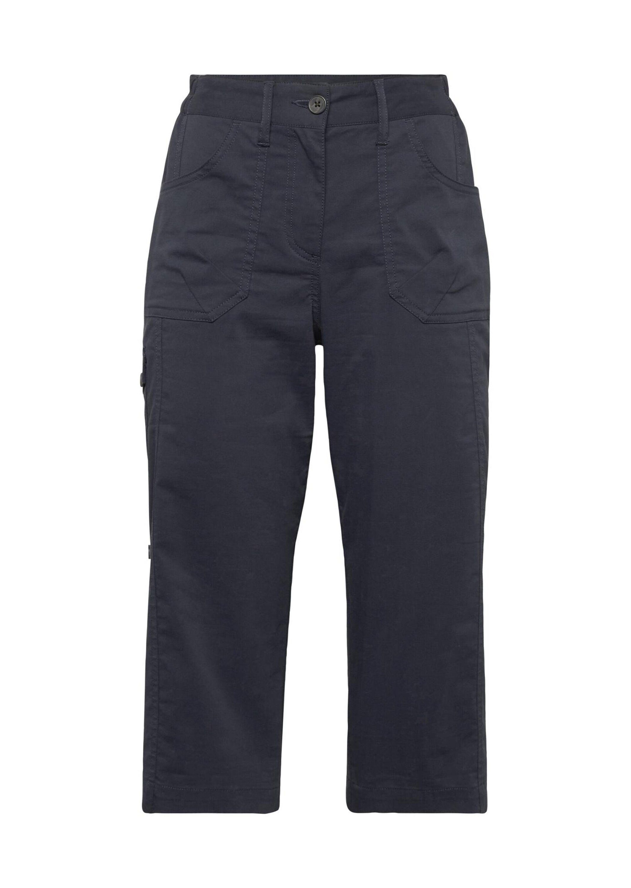 7/8-Caprijeans Sportive Outdoorhose, elastischer Bund