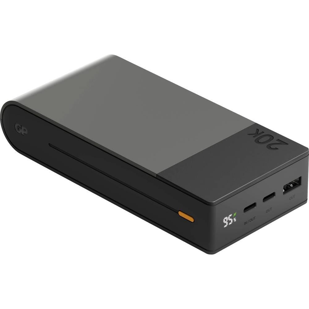 Gp Powerbank M2+ 20C 20 mAh 1x USB-A 2x USB-C-Anschlüsse GPPBM20CGYMSR287 Powerbank
