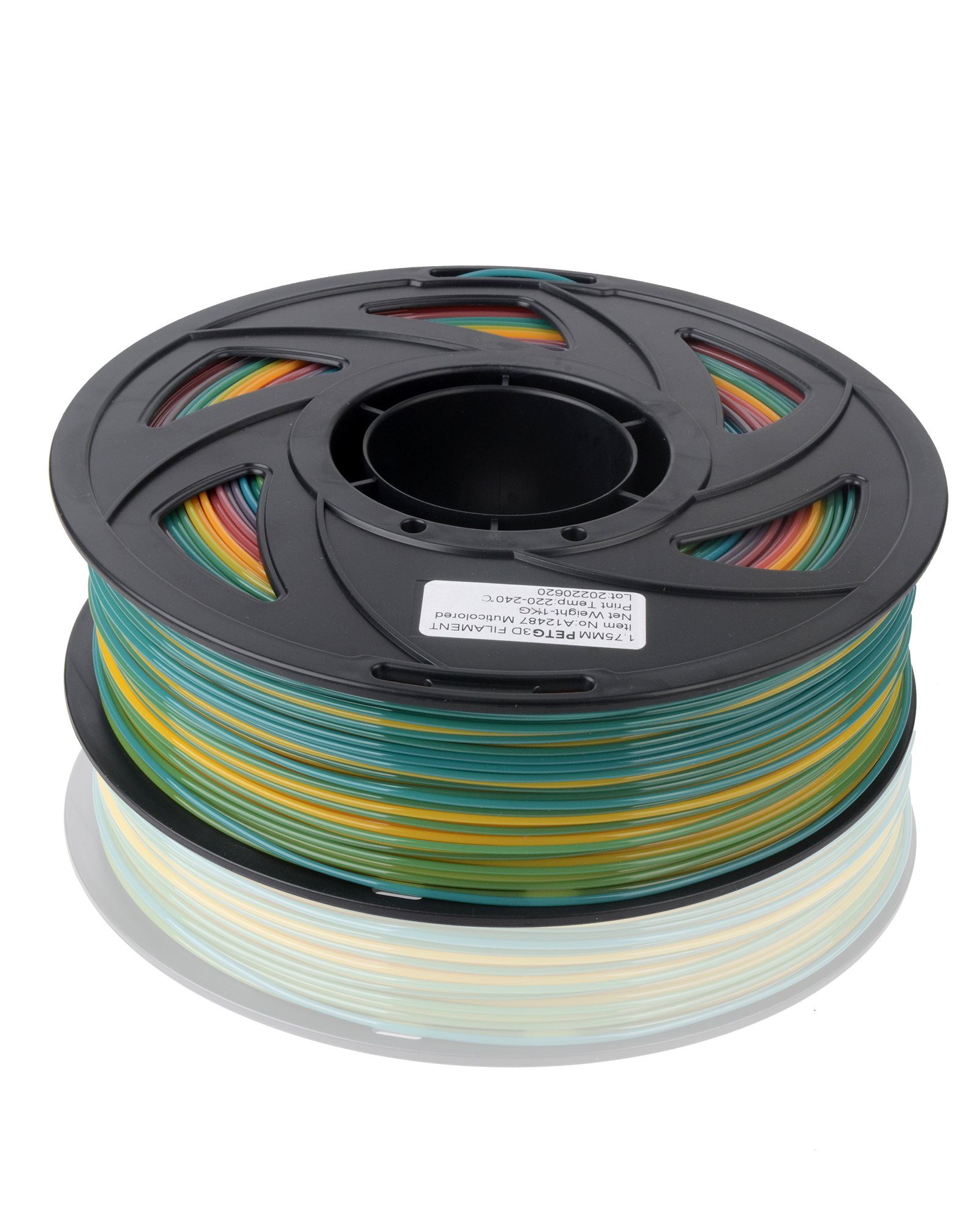 Filament 1KG PETG Mehrfarbig Filament Farben euroharry 1,75mm 3D verschiedene