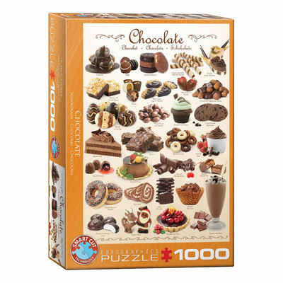 EUROGRAPHICS Puzzle Schokolade, 1000 Puzzleteile