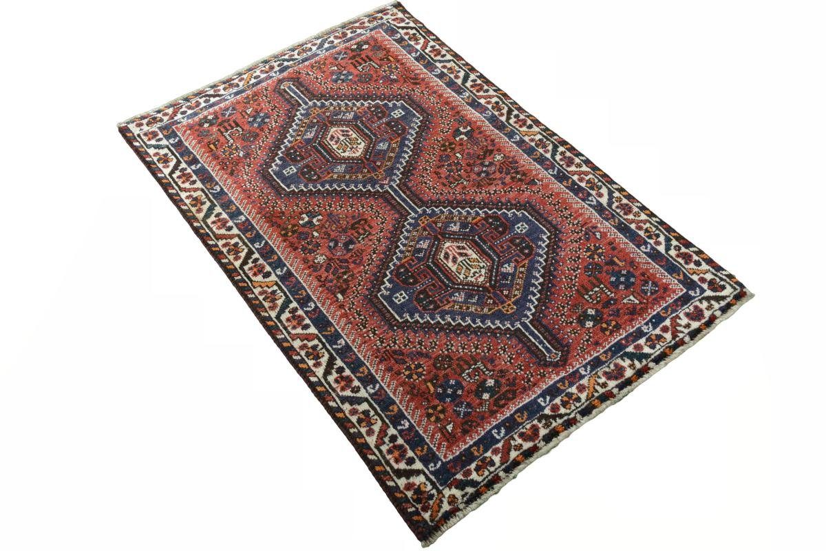 Orientteppich 102x152 10 rechteckig, Perserteppich, Handgeknüpfter Höhe: / Shiraz Nain mm Trading, Orientteppich