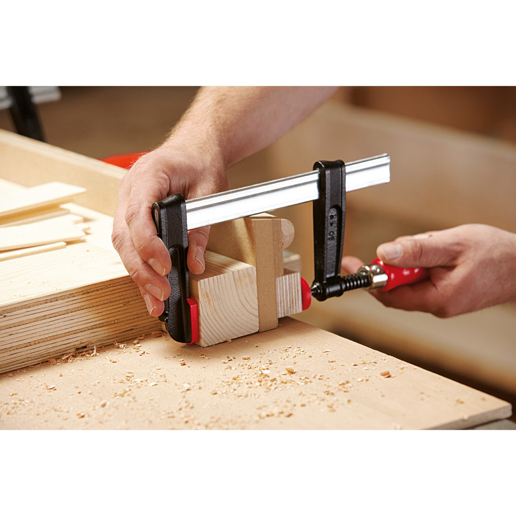 Bessey Schraubzwinge BESSEY Temperguss-Schraubzwinge TPN20B6BE, Zwinge