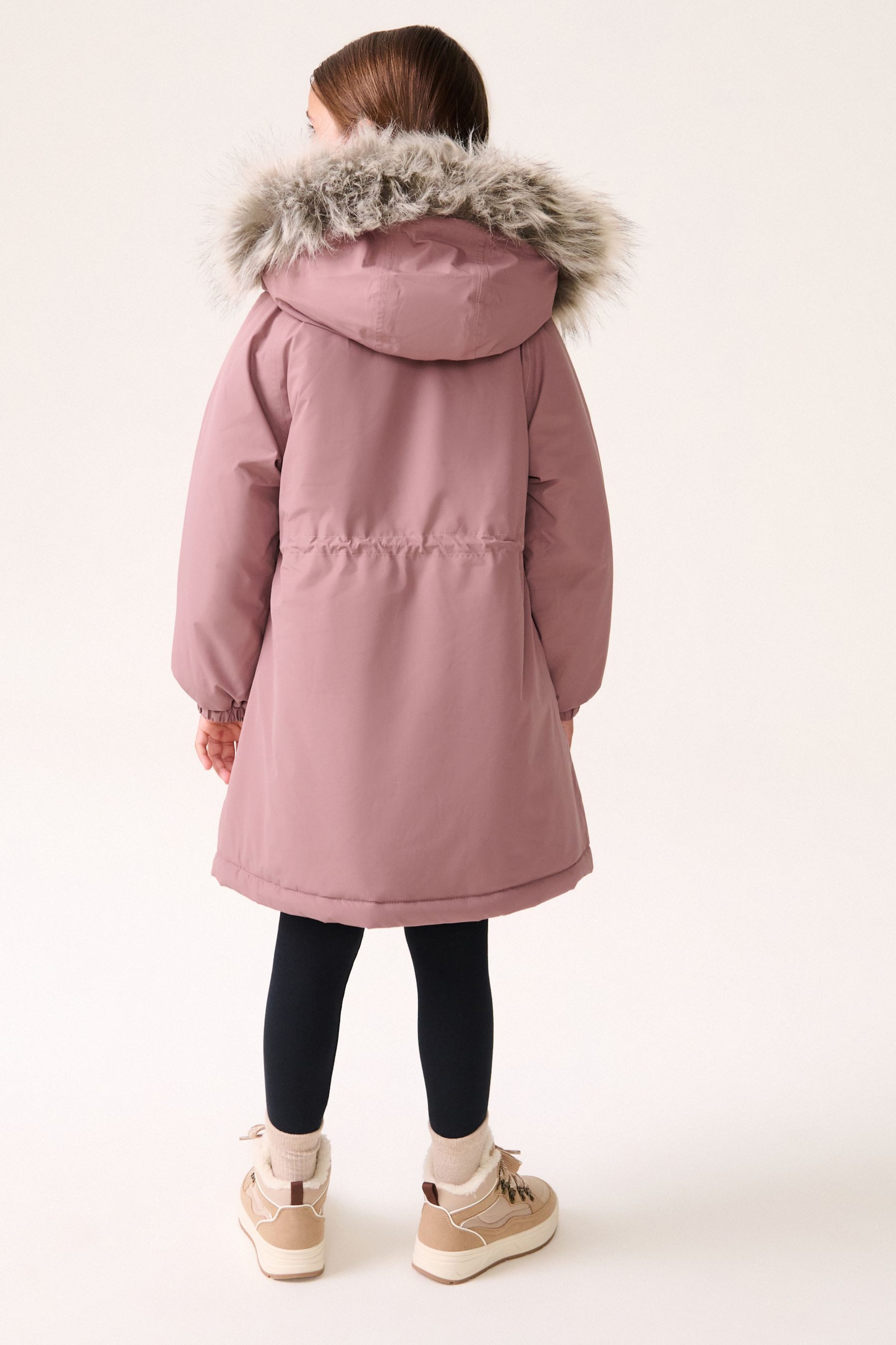 Next Parka Wasserdichter Parkamantel, Kapuze mit günstig online kaufen
