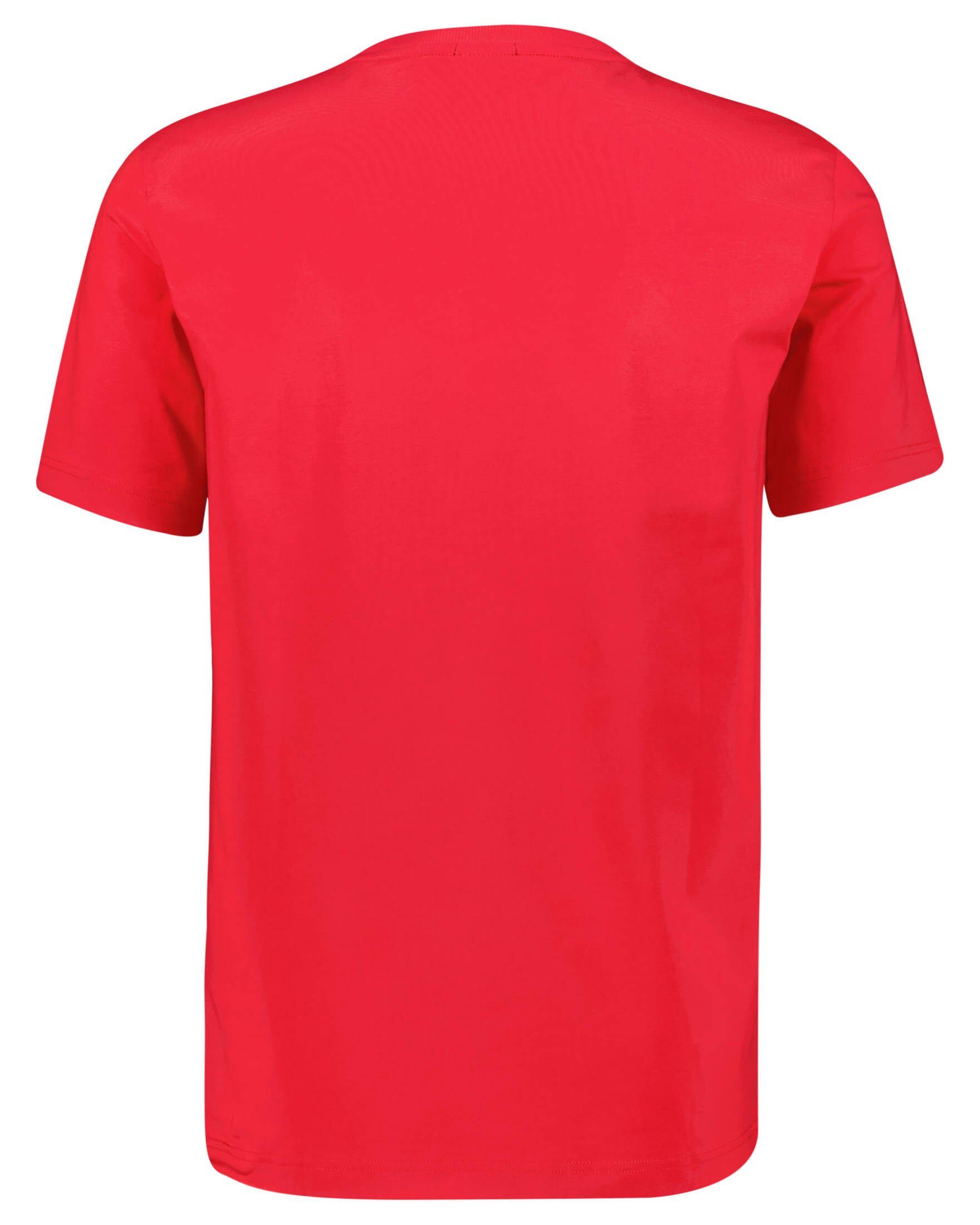 BOSS T-Shirt Herren T-Shirt (1-tlg) rot (74)