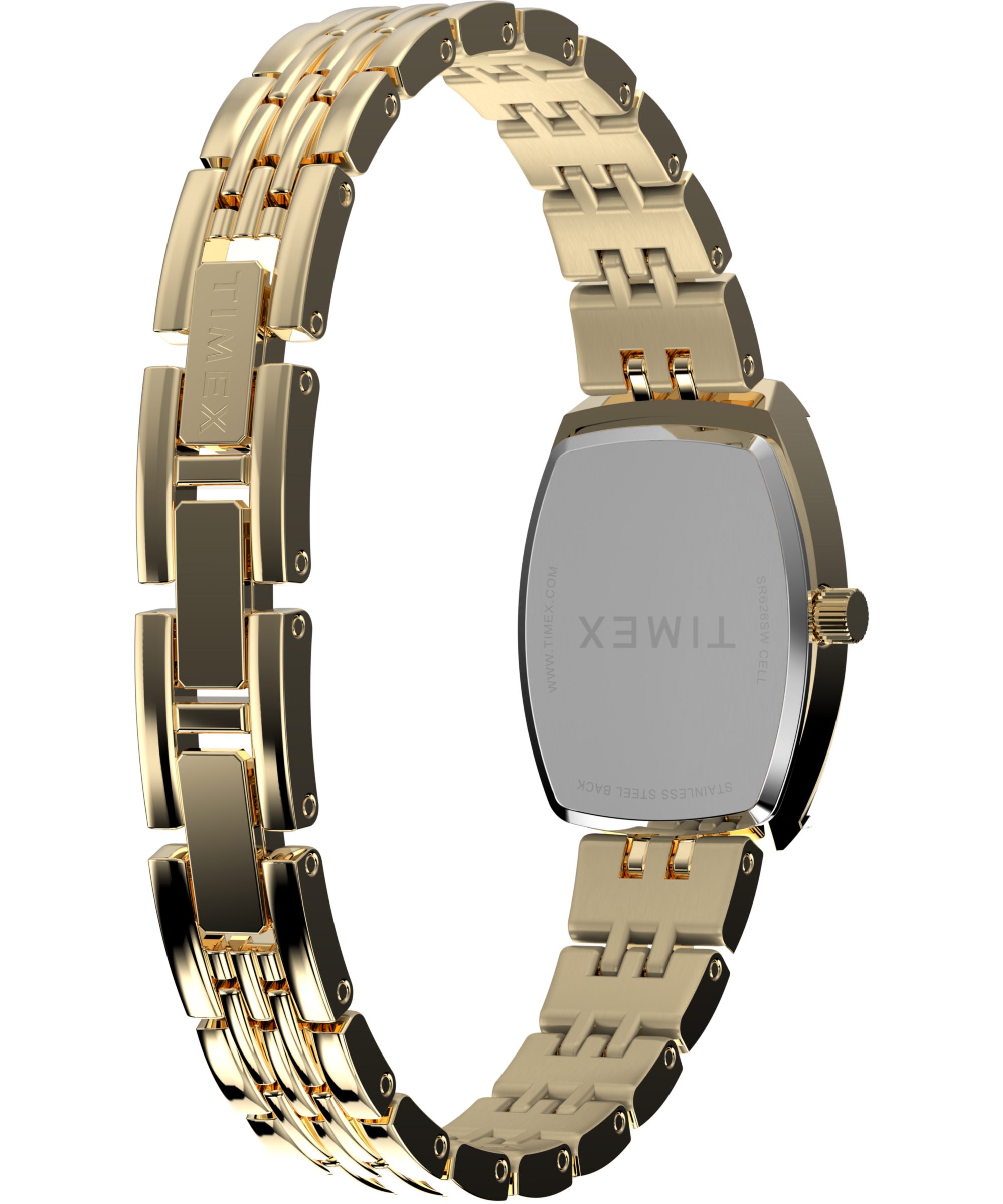 Timex Quarzuhr CHARLOTTE TW2Y22400VV, Armbanduhr, Damenuhr, Metallarmband, analog